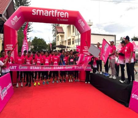 XLSMART Meriahkan Aceh dengan Smartfren Fun Run 2025